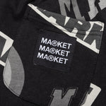 Monogram Grayscale Sweatpants - Black
