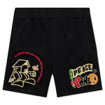 Peace and Power Sweatshorts - Black 