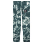 Tie-Dye Pocket Arc Reflective Sweatpants - Smoke Clouds Tie-Dye
