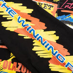 Racing Stripe L/S T-Shirt - Black