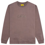 Script Crewneck - Washed Grey