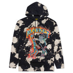 Skelly Digital Dunk Hoodie - Black Bleach Dye