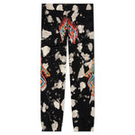 Skelly Digital Dunk Sweatpants - Black Bleach Dye