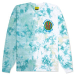 Smiley Design Institute Tie Dye Crewneck Sweatshirt - Two Tie Dye