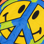 Smiley Earth on Fire Crewneck - Black