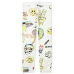 Smiley Coloring BOOK AOP Sweatpants - Cream