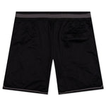 Smiley Shinning Mesh Shorts - Black