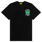 Smiley Peace and Harmony World T-Shirt - Black