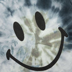 Smiley Shibori Dye Shorts - Black
