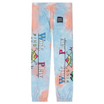 Work Life Balance Water Tie-Dye Sweatpants - Blue