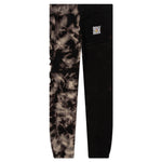 Smiley Rolling Stones Tie-Dye Sweatpants - Black Tie-Dye
