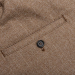 Tropical Wool Trousers - Raw Sienna