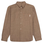 Woven Boxy Shirt - Raw Sienna