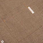 Woven Boxy Shirt - Raw Sienna