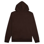 Long-Sleeved Hooded Sweatshirt - Cacao