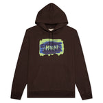 Long-Sleeved Hooded Sweatshirt - Cacao