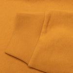 Cutoff Logo Brushed Sweatshirt - Sun Orange