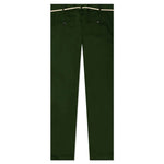 Lace Chino Trousers - Stone Green