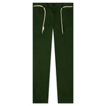 Lace Chino Trousers - Stone Green