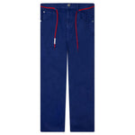 Blue Flared 5 Pocket Trousers - Bluette