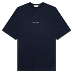 Crewneck S/S T-Shirt - Blue/Black