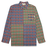 L/S Patchwork Shirt - Opal