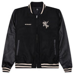 Mascot Wool Varsity Jacket - Jet Black
