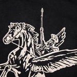 Mascot Wool Varsity Jacket - Jet Black