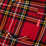 Reversible Shirt - Red Tartan Plaid