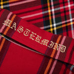 Reversible Shirt - Red Tartan Plaid