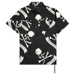 Silk Shirt - Tropical Black