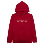 Logo and Skull Hoodie - Red