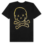 Cross Skull Eyes T-Shirt - Black