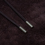 Cotton Fur Hoodie - Brown