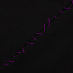 Hand Stitched Hoodie - Black