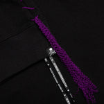 Hand Stitched Hoodie - Black