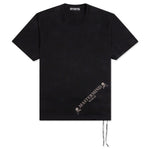 Skull Bleached T-Shirt - Black