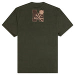 College Logo T-Shirt - Olive