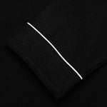 Woven Cotton Pajamas - Black