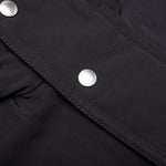 Matte Taffeta Reversible Blouson - Black