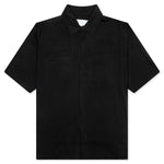 May You Be Safe Button Up - Black