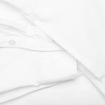 Medal & Cross Embroidery L/S Shirt - White