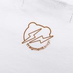 Medicom Toy x fragment design Fur Logo BE@RTEE - White