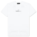 Medicom Toy x fragment design Logo BE@RTEE - White