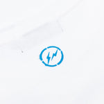 Medicom Toy x fragment design Logo BE@RTEE - White