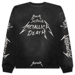 Metallica Garage Inc L/S T-Shirt - Stained Black
