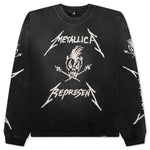 Metallica Garage Inc L/S T-Shirt - Stained Black