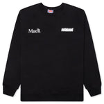 Metalwood x Maxfli Aussie Blade Crewneck Sweatshirt - Black