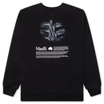 Metalwood x Maxfli Aussie Blade Crewneck Sweatshirt - Black