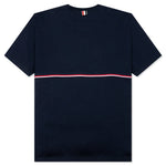 Midweight Jersey Stripe S/S Tee - Navy